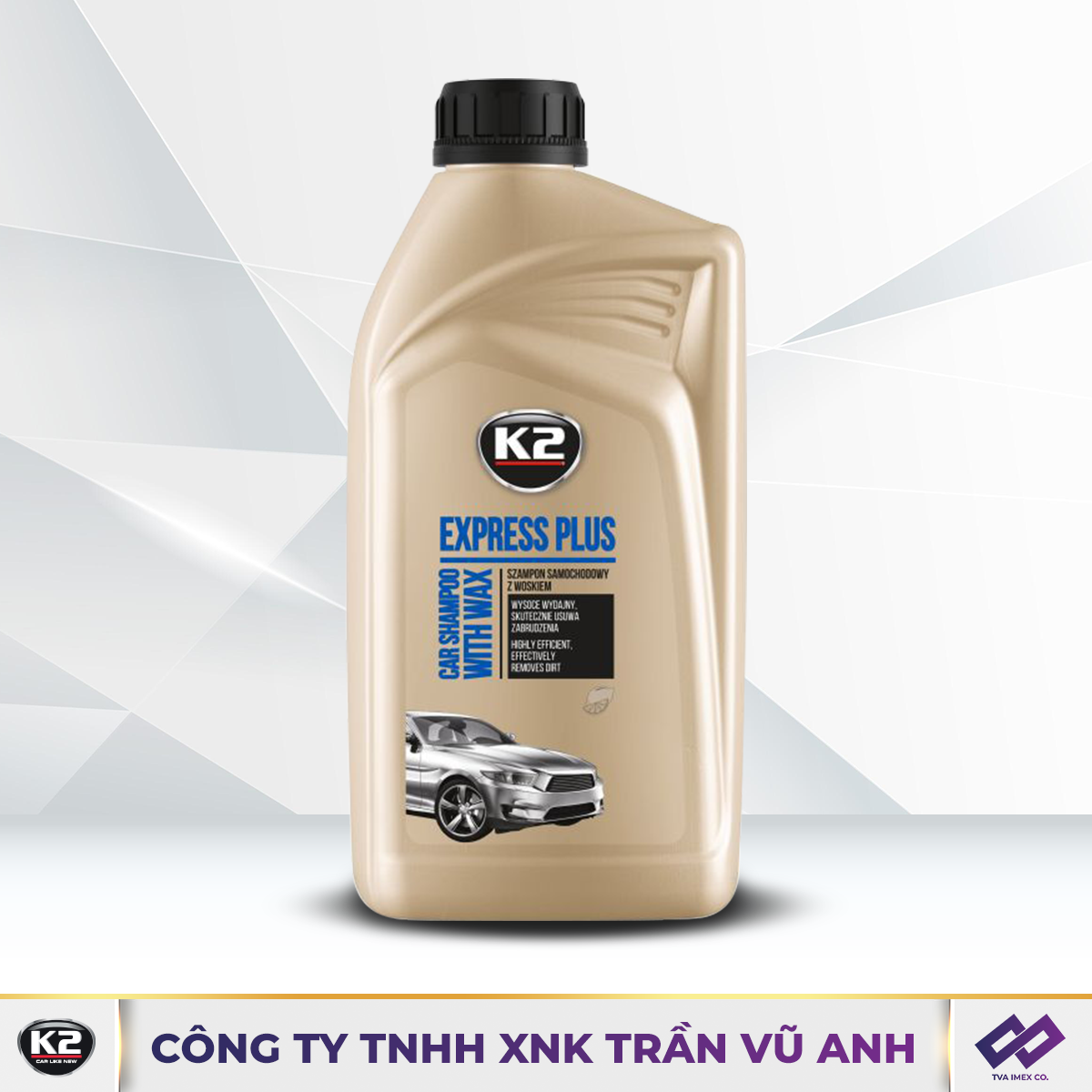 K2 EXPRESS PLUS 1L - CHAI DUNG DỊCH RỬA XE TỔNG HỢP - K78