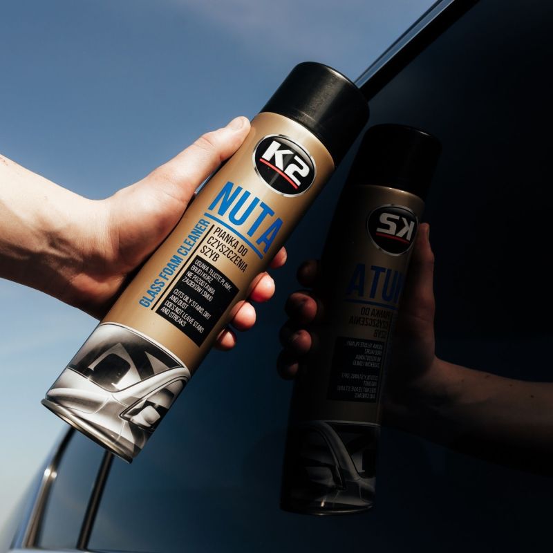K2 NUTA AERO 600ML - CHAI VỆ SINH KÍNH XE Ô TÔ - K81