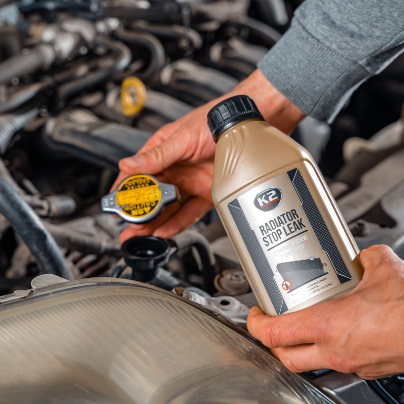 K2 RADIATOR STOP LEAK 400ML - DUNG DỊCH CHỐNG RÒ RỈ NƯỚC MÁT - K55