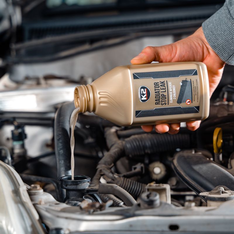 K2 RADIATOR STOP LEAK 400ML - DUNG DỊCH CHỐNG RÒ RỈ NƯỚC MÁT - K55