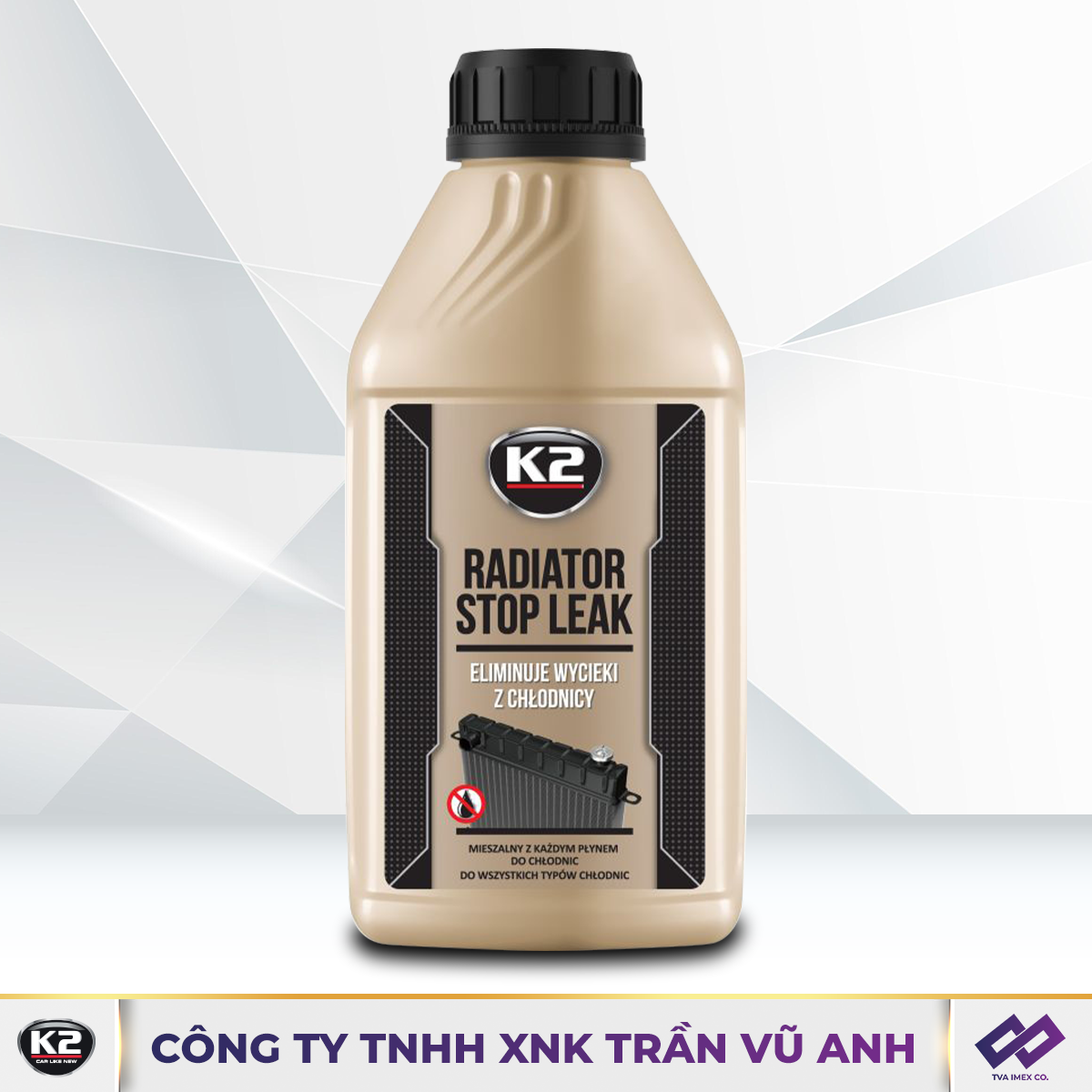 K2 RADIATOR STOP LEAK 400ML - DUNG DỊCH CHỐNG RÒ RỈ NƯỚC MÁT - K55