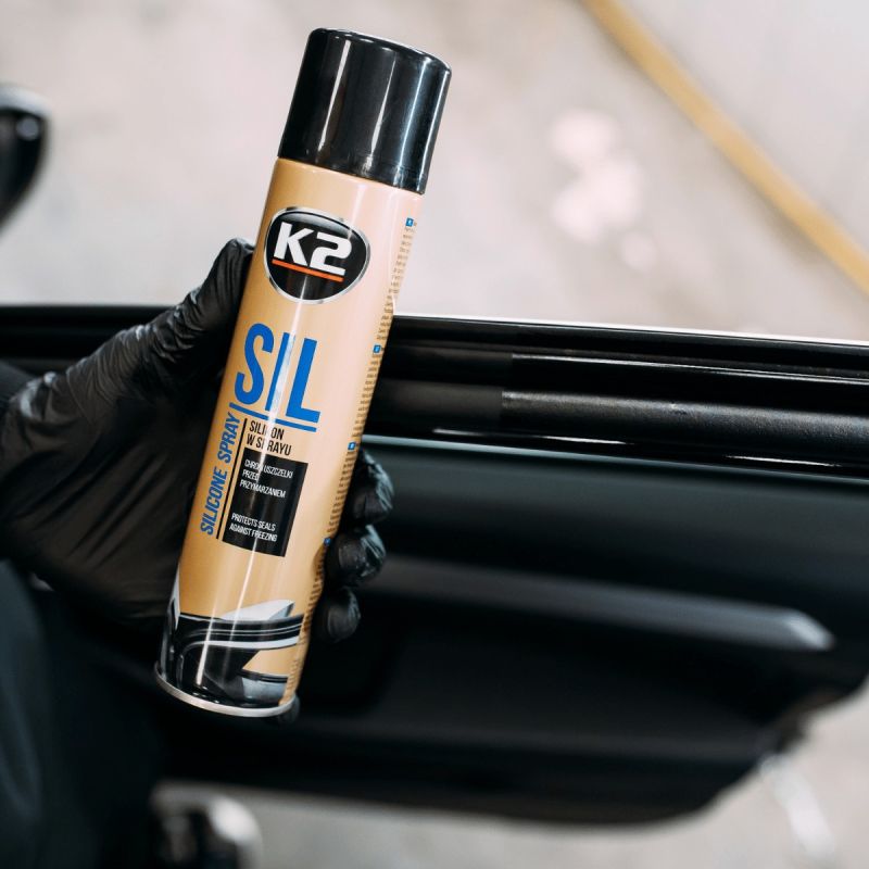 K2 SIL 300ML - BÌNH XỊT SILICON KHÔNG MÙI CHỐNG TRẦY CHI TIẾT CAO SU - K65