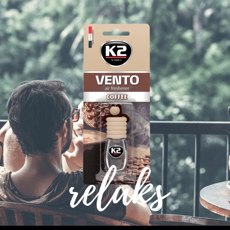 K2 VENTO COFFEE - TINH DẦU TREO XE HƠI MÙI CÀ PHÊ - K23