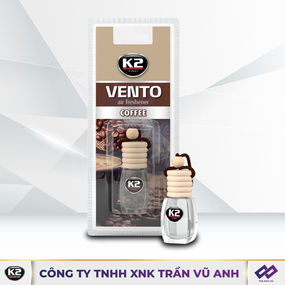K2 VENTO COFFEE - TINH DẦU TREO XE HƠI MÙI CÀ PHÊ - K23