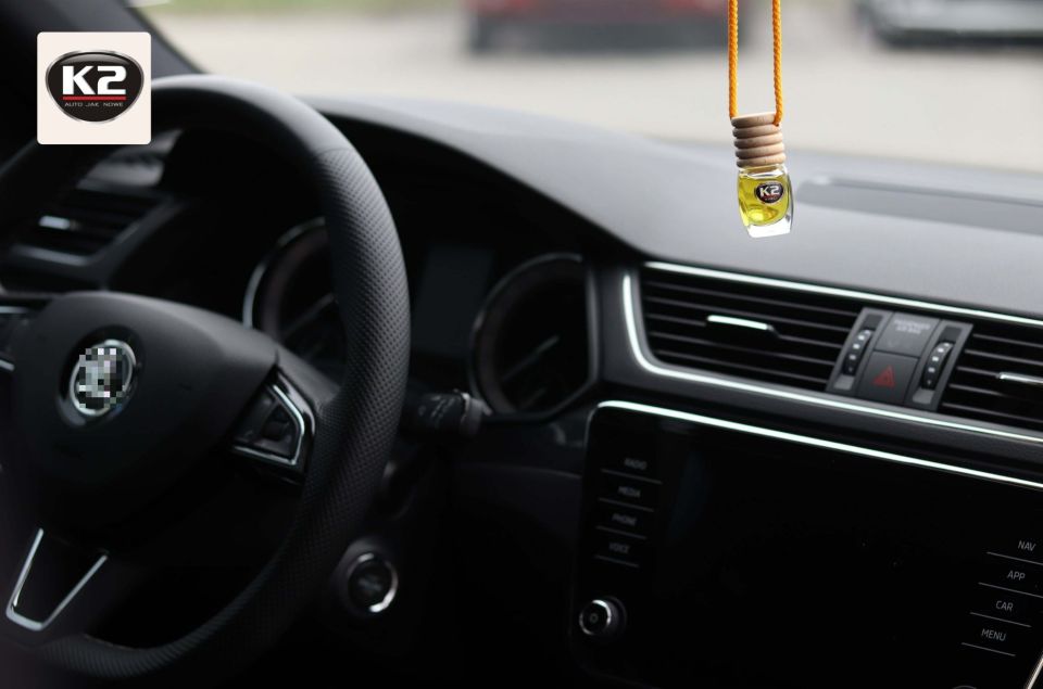 K2 VENTO LEMON - TINH DẦU TREO XE HƠI MÙI CHANH - K28