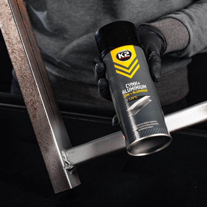 K2 ZINK + ALUMINUM 400ML - PHỦ KẼM ỐNG BÔ - K26