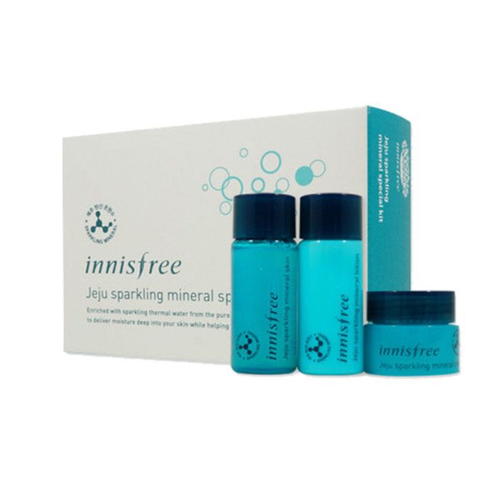 SET Innisfree Jeju Sparkling Mineral Special Kit