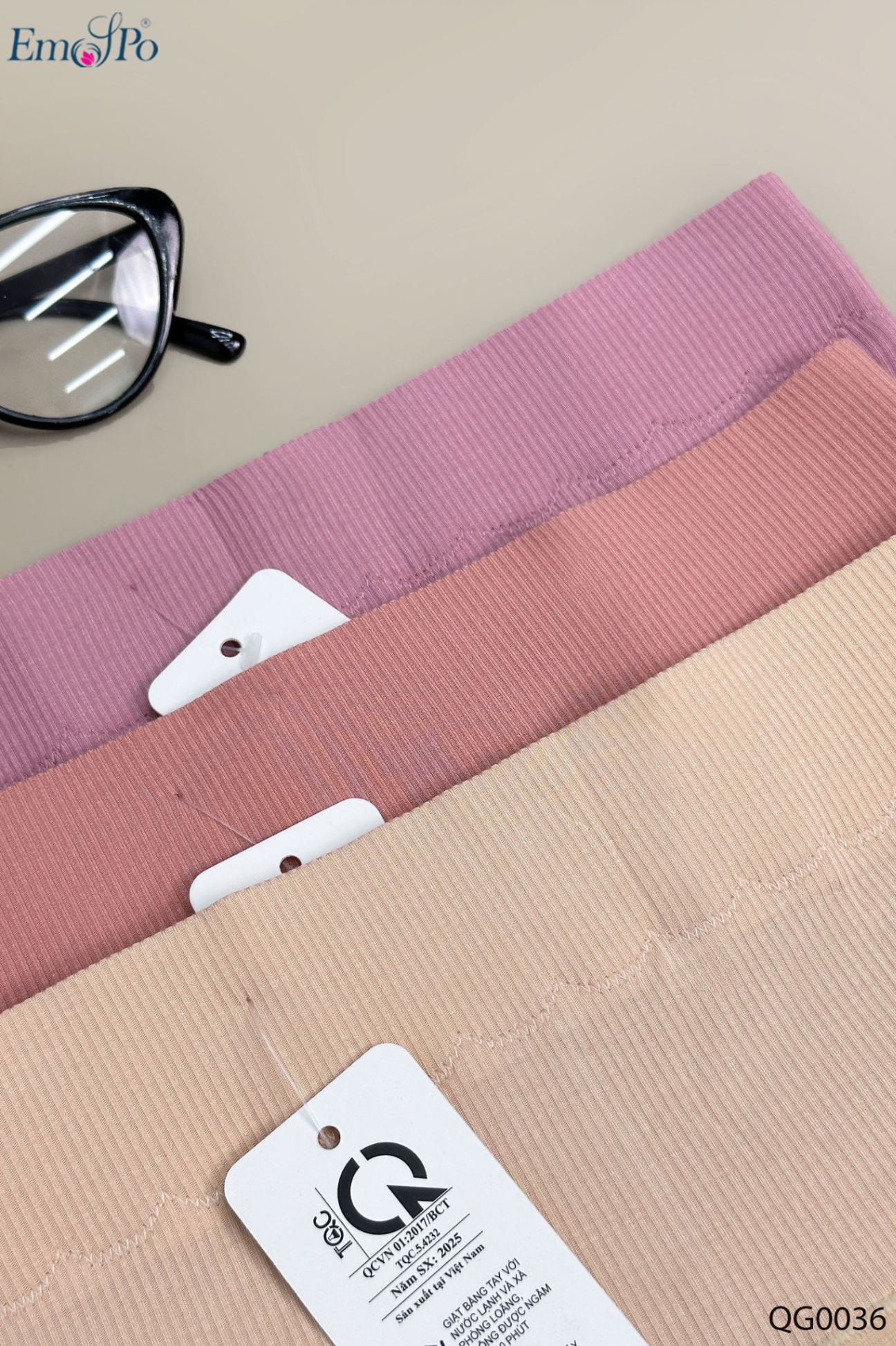 QG0036 - Quần lót gen cotton, cạp tăm