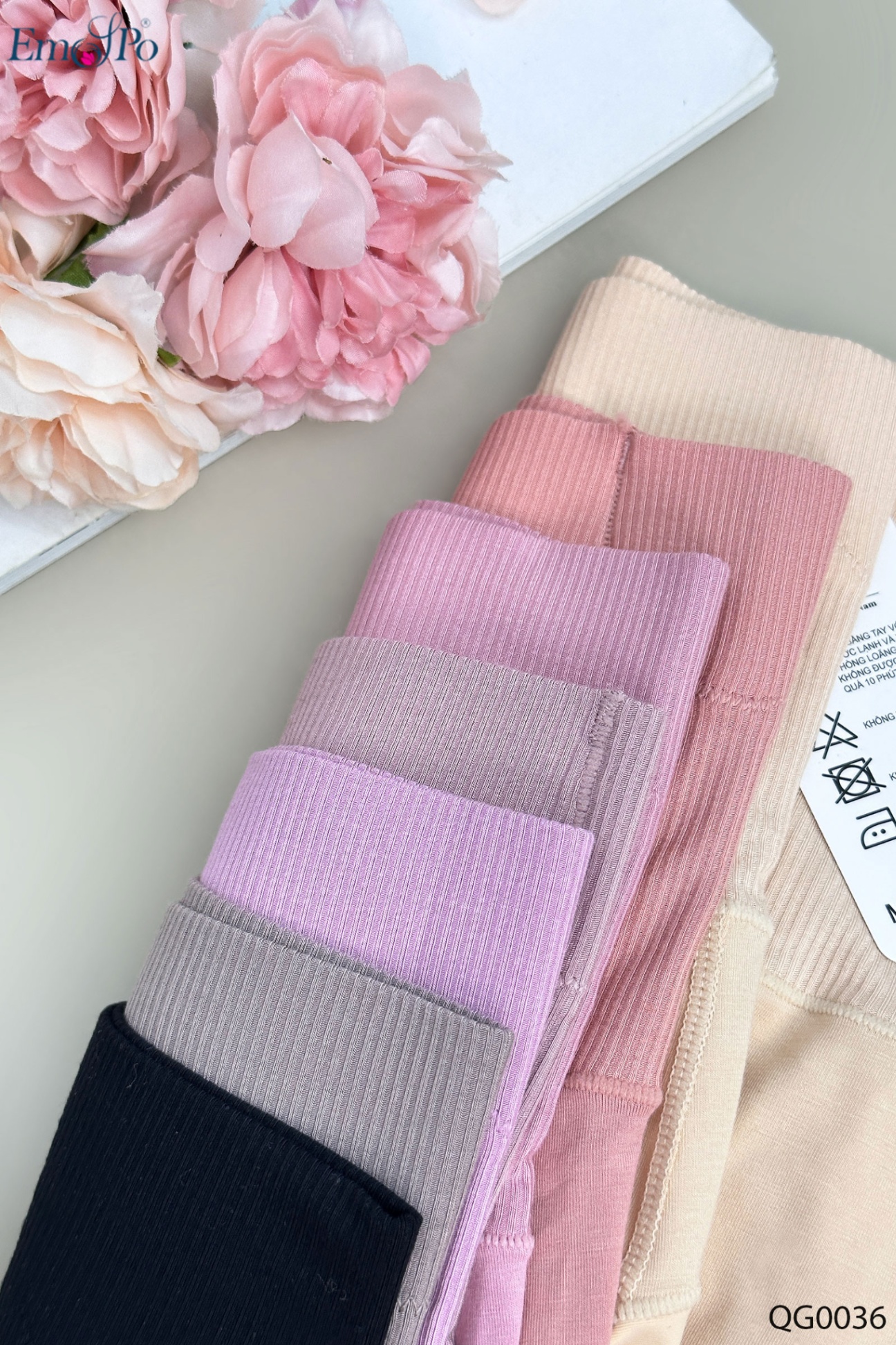 QG0036 - Quần lót gen cotton, cạp tăm