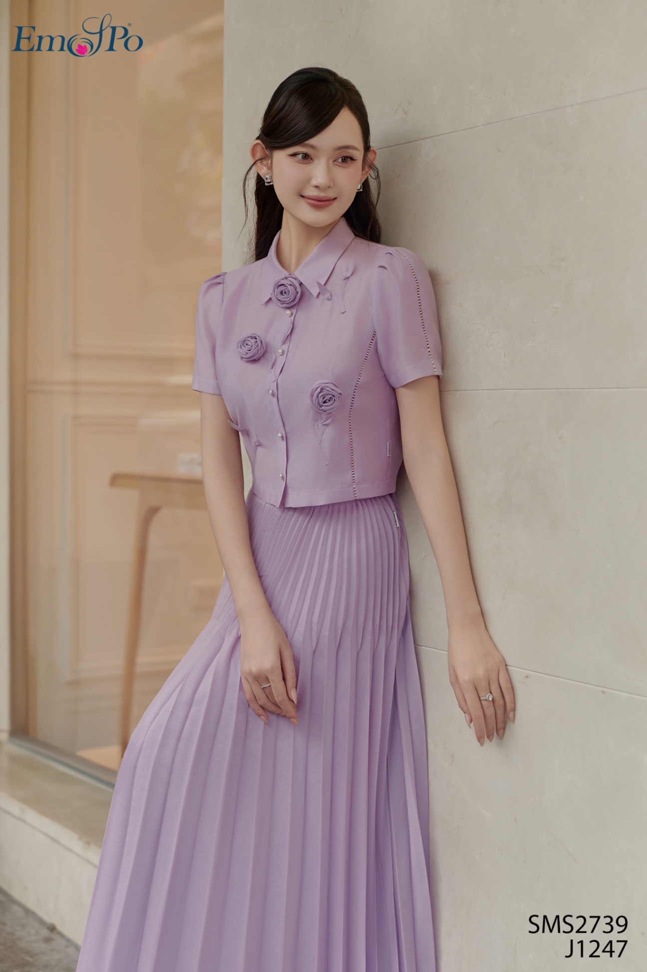 Juyp xòe, xếp ly quạt, kéo khóa sườn