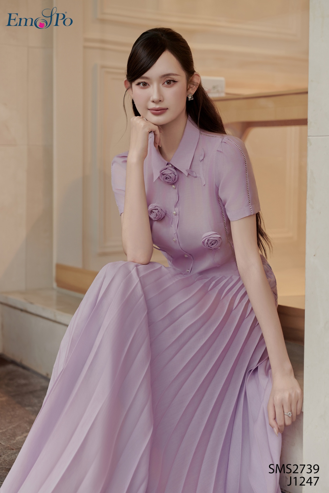 Juyp xòe, xếp ly quạt, kéo khóa sườn