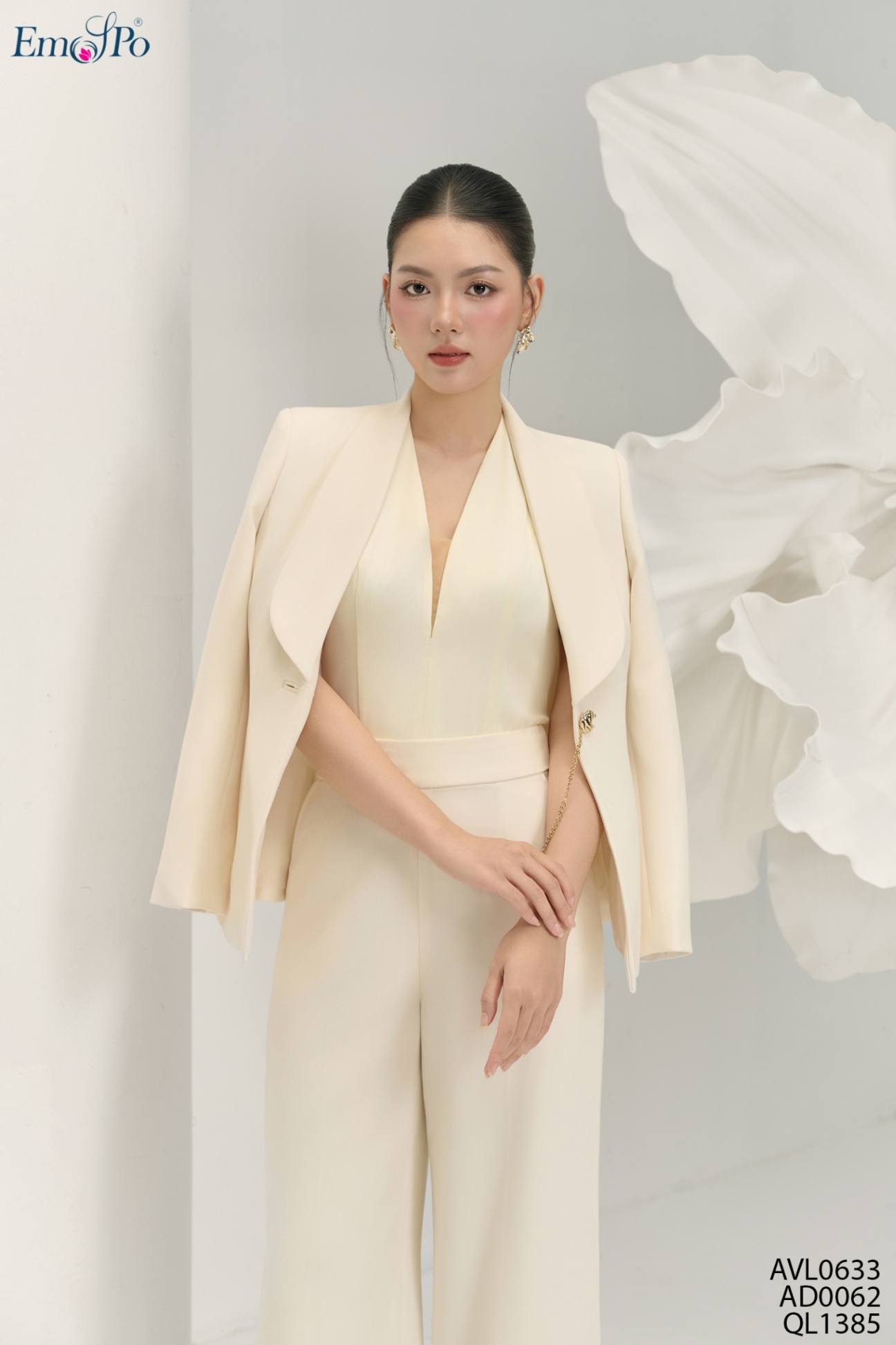 Quần suông, túi chéo, đi bộ AVL0633 & AD0062