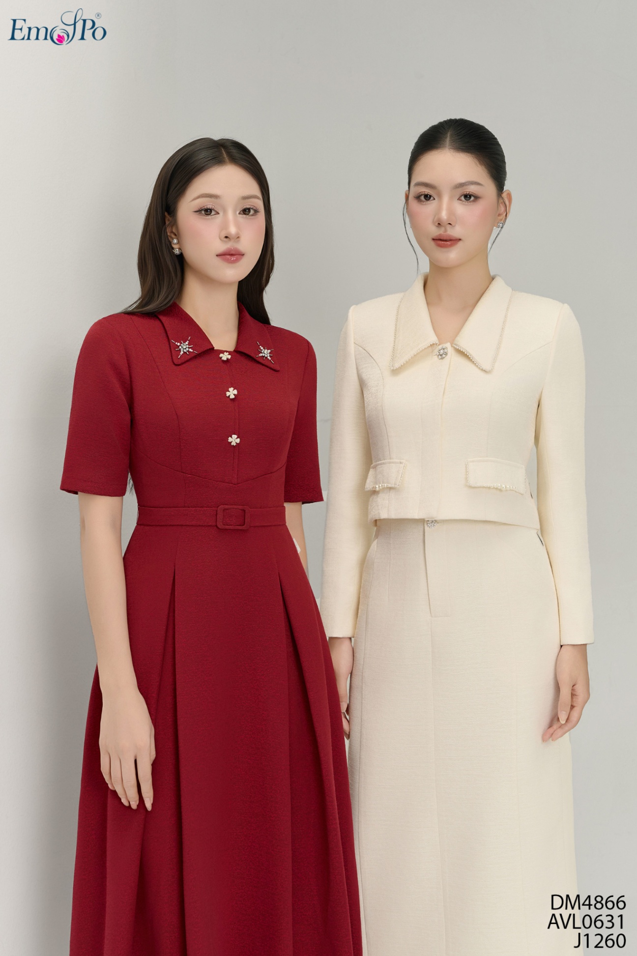 Juyp ôm xẻ sau, túi chéo 2 bên, đi bộ AVL0631