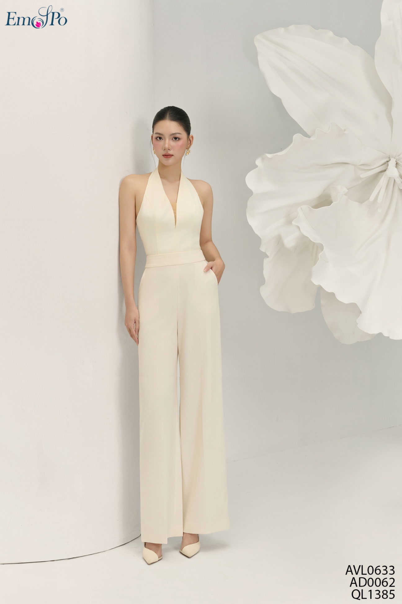 Quần suông, túi chéo, đi bộ AVL0633 & AD0062