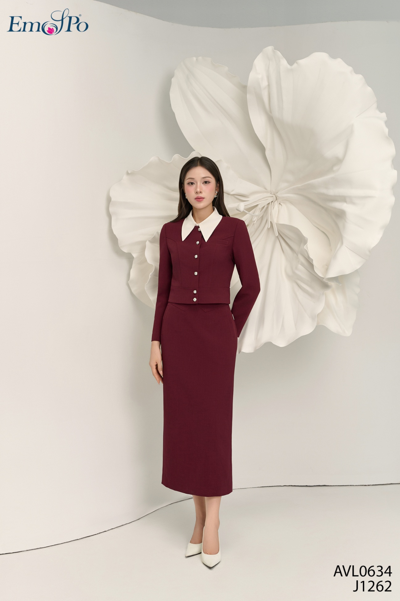 Juyp ôm, cạp cao, túi 2 bên, đi bộ AVL0634