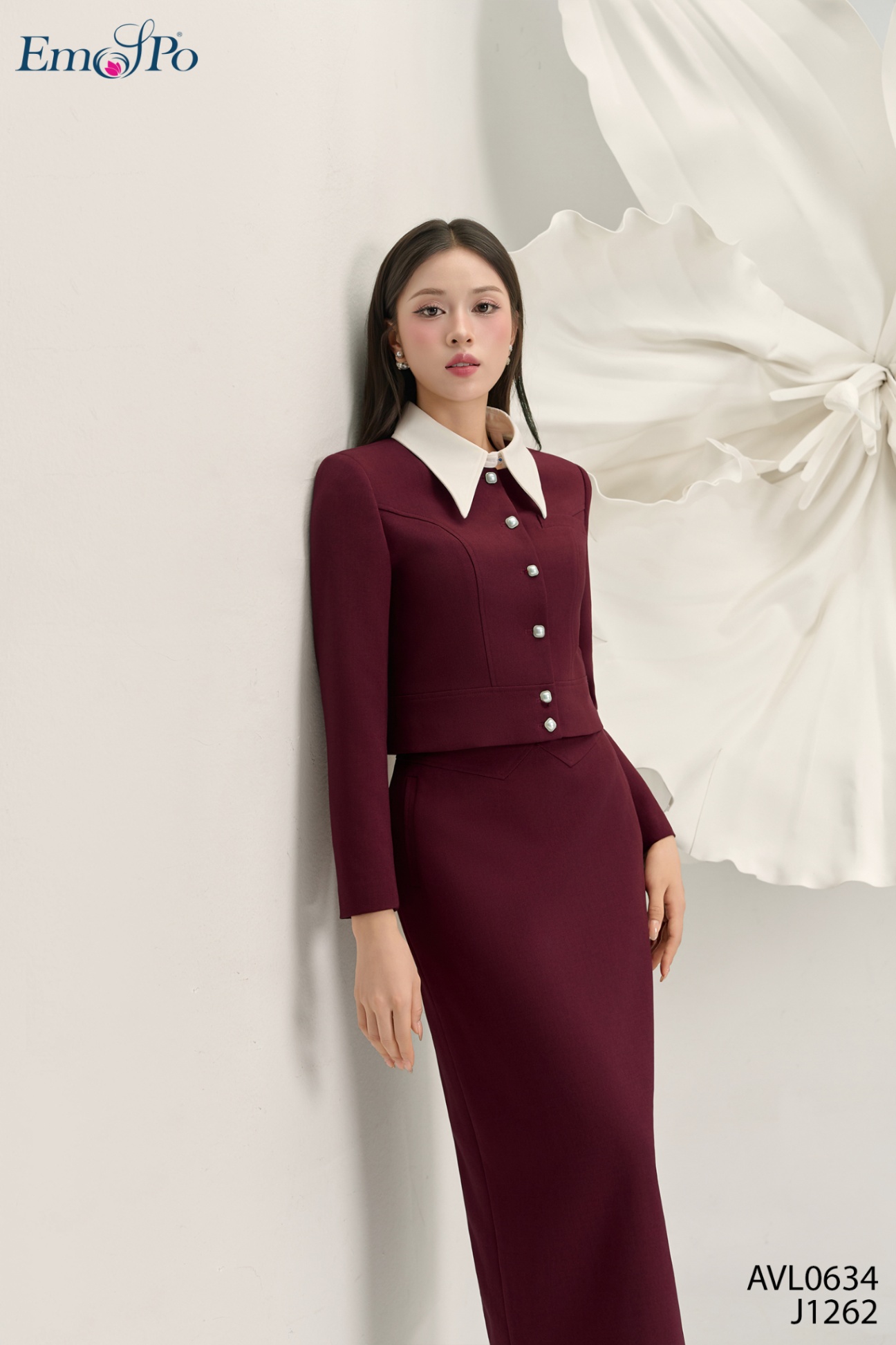 Juyp ôm, cạp cao, túi 2 bên, đi bộ AVL0634