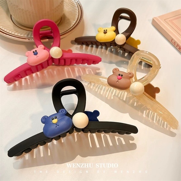 Gắp nhựa 13cm dọc chéo gấu mập 517