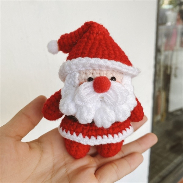 Móc khoá len ông già noel