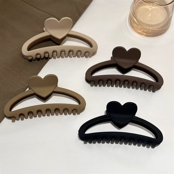 Gắp nhựa 13cm bầu tim 2223
