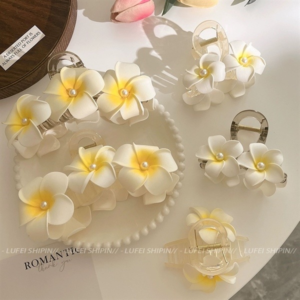 Gắp nhựa bông hoa sứ xốp ngọc 3618