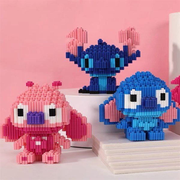 Lego xếp hình stitch 008