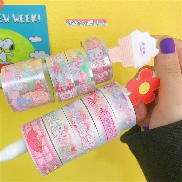 Washi tape set 5 cái size 1cm 053 CC15