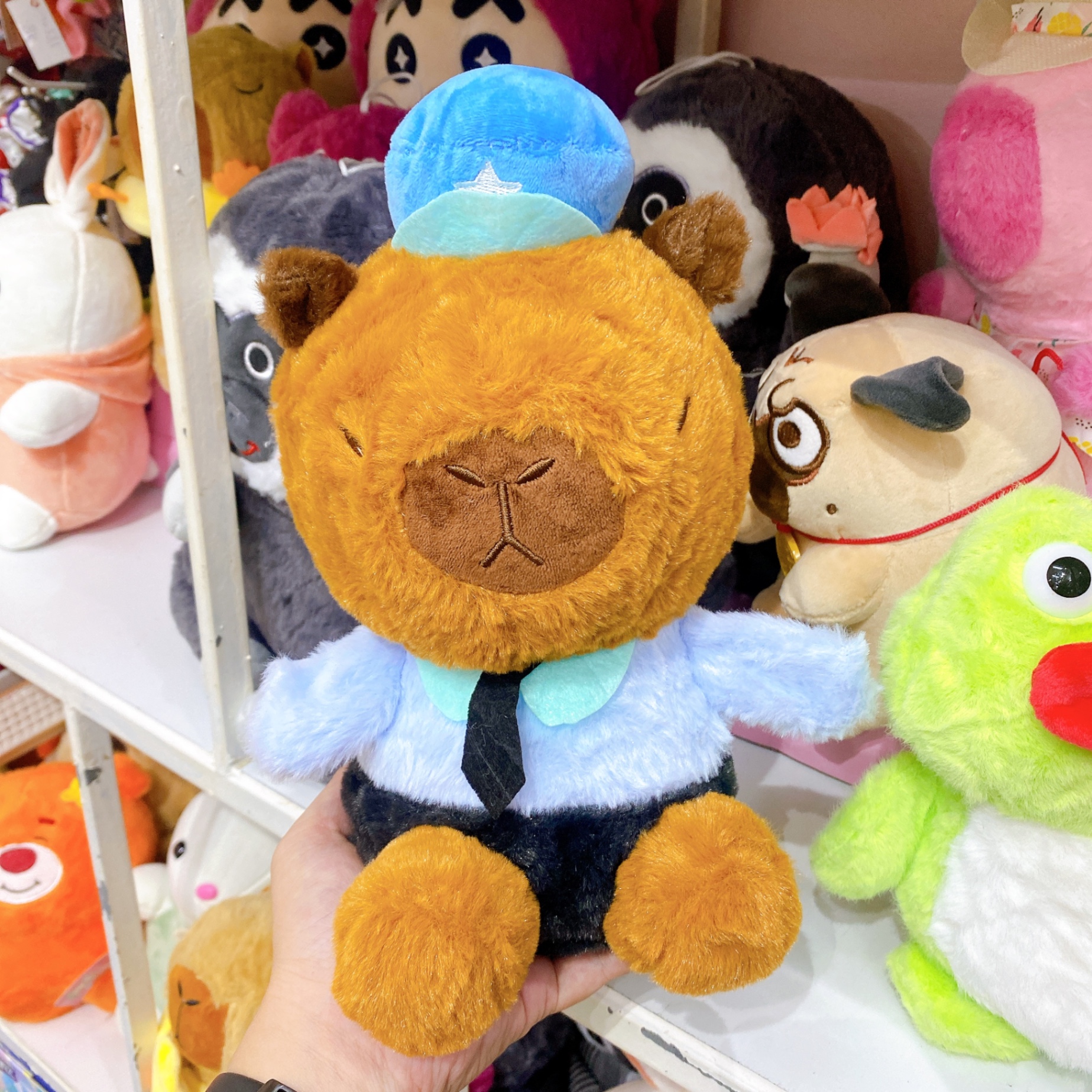 Gấu bông mini cpaybara bảo vệ 794