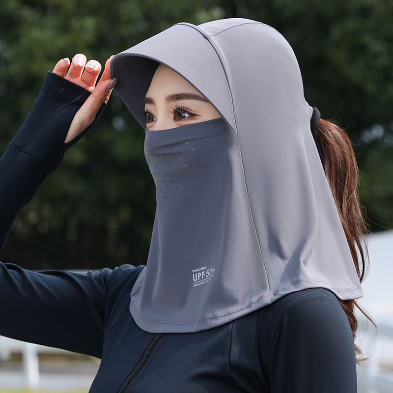 Mũ kèm khẩu trang chống uv 88