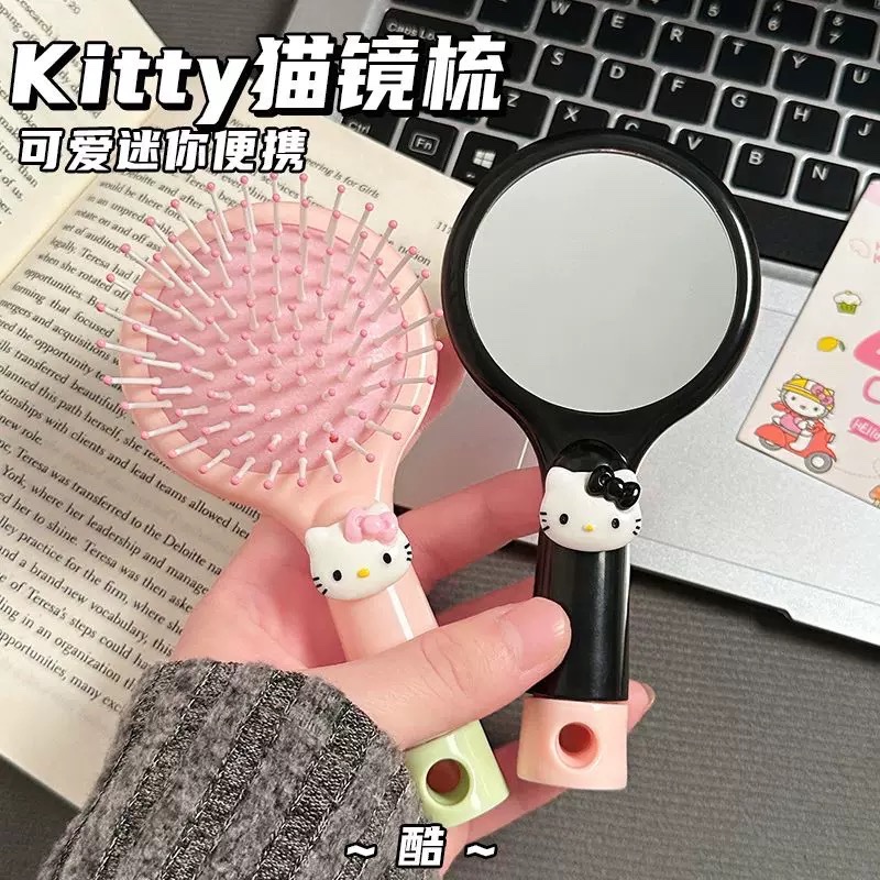 Gương lược bàn chải hello kitty 141