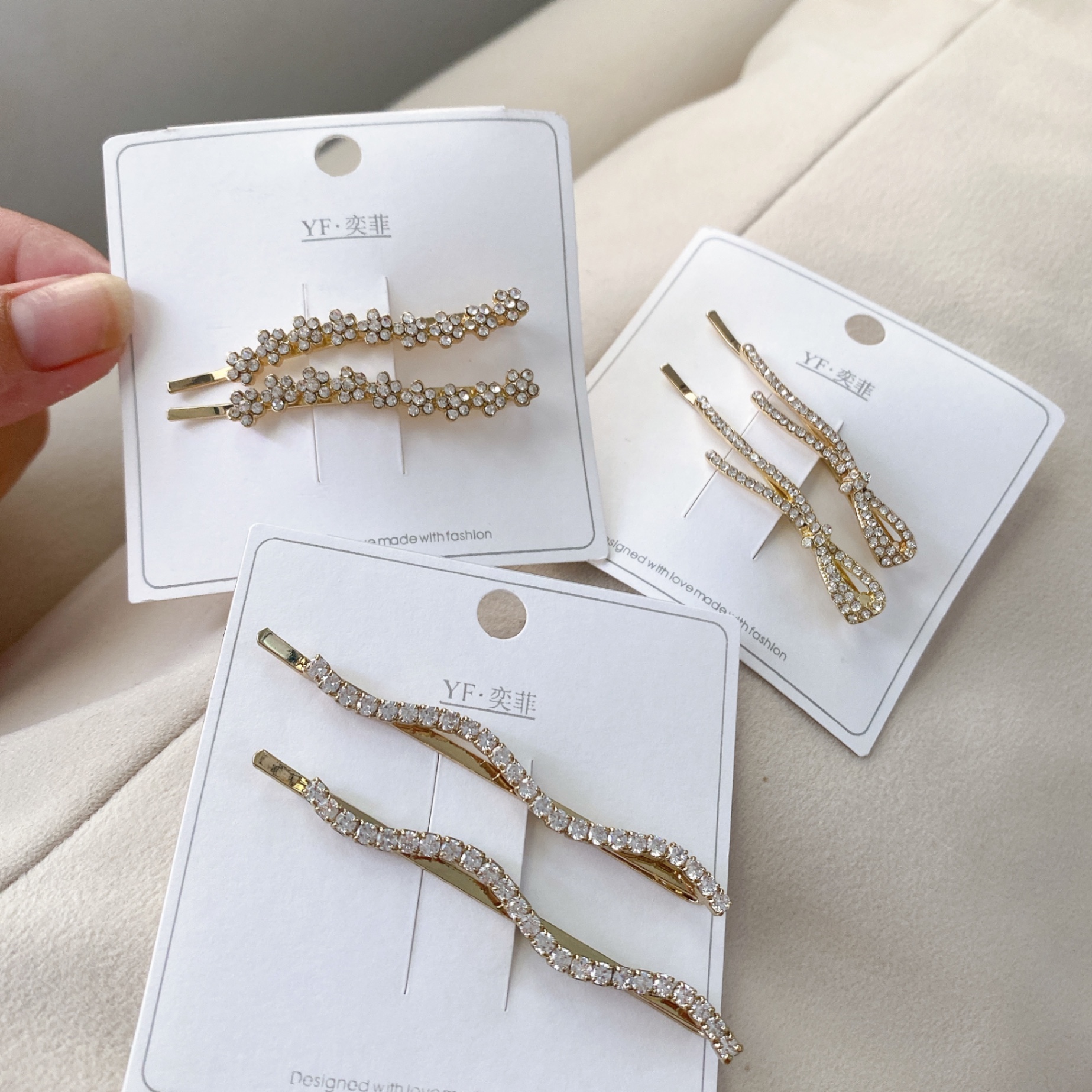 Set 2 kẹp xước đá 4369