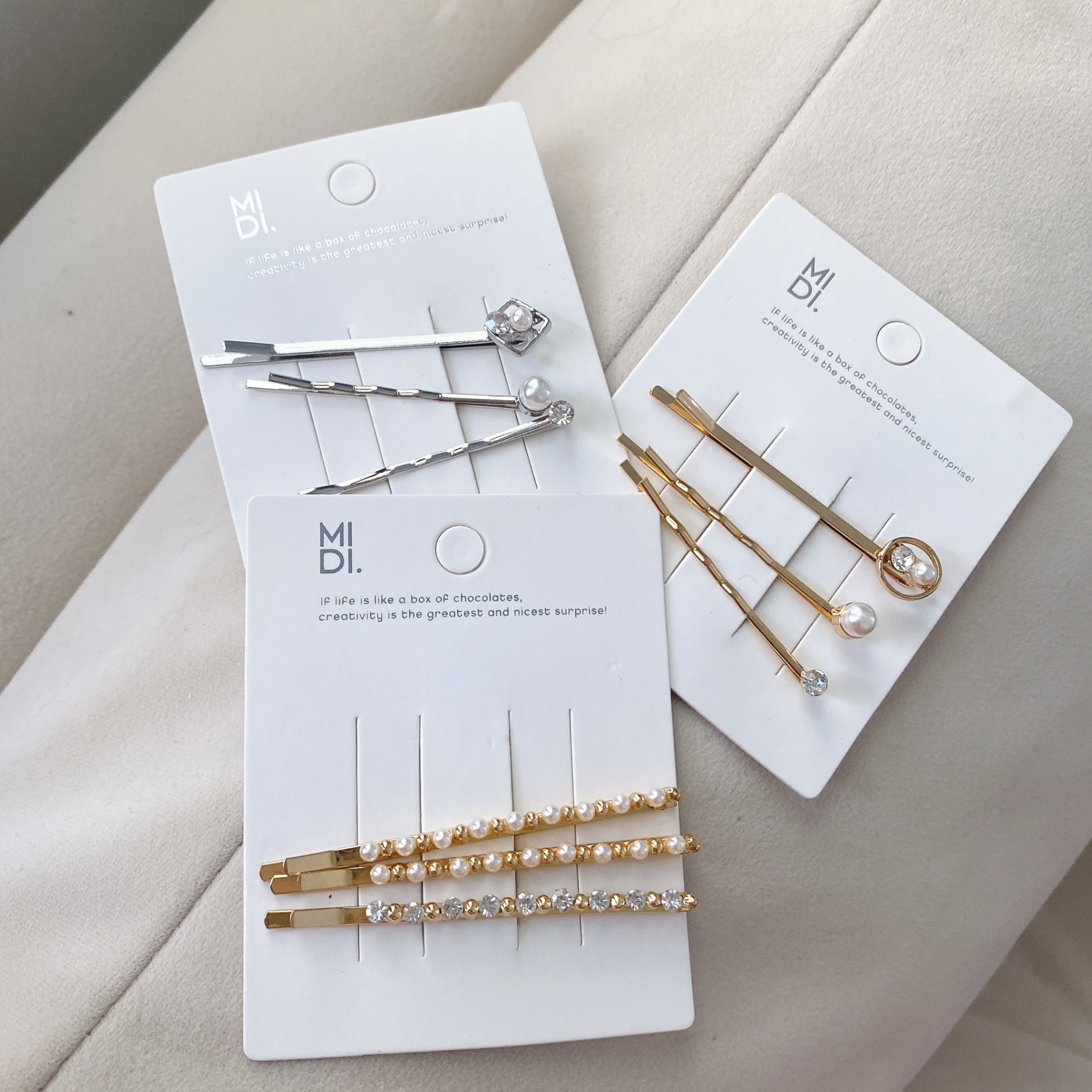 Set 3 kẹp xước 4355