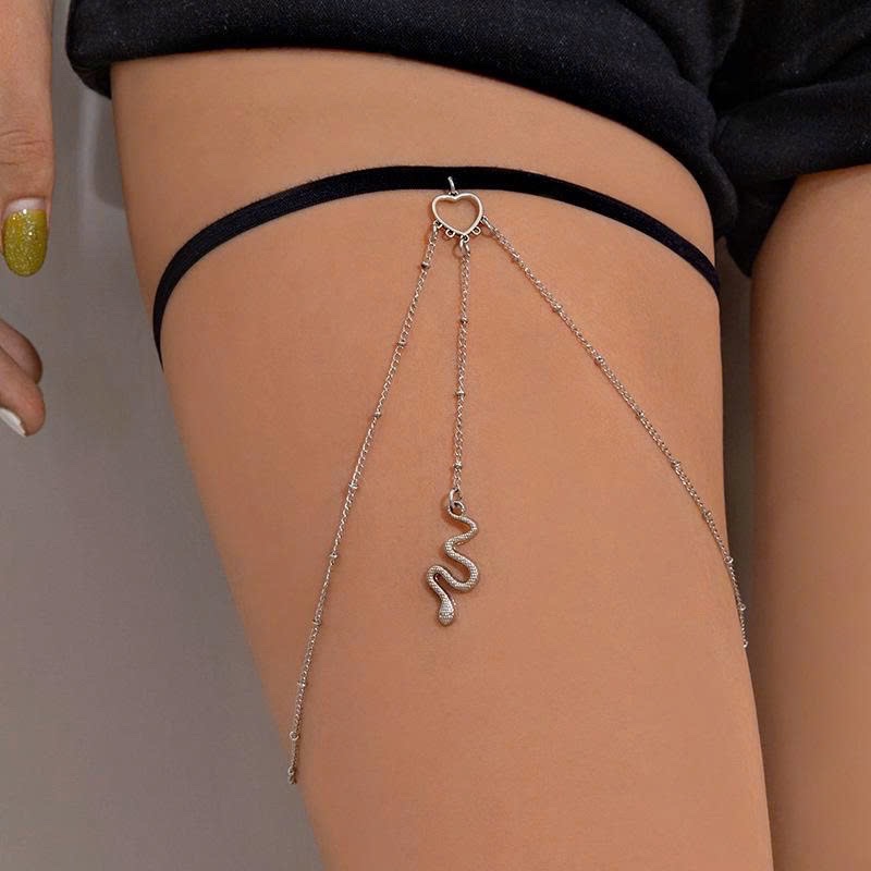 Choker đeo chân dây rắn 168