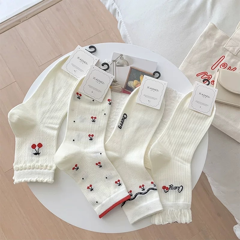 Tất cao cổ cherry 997