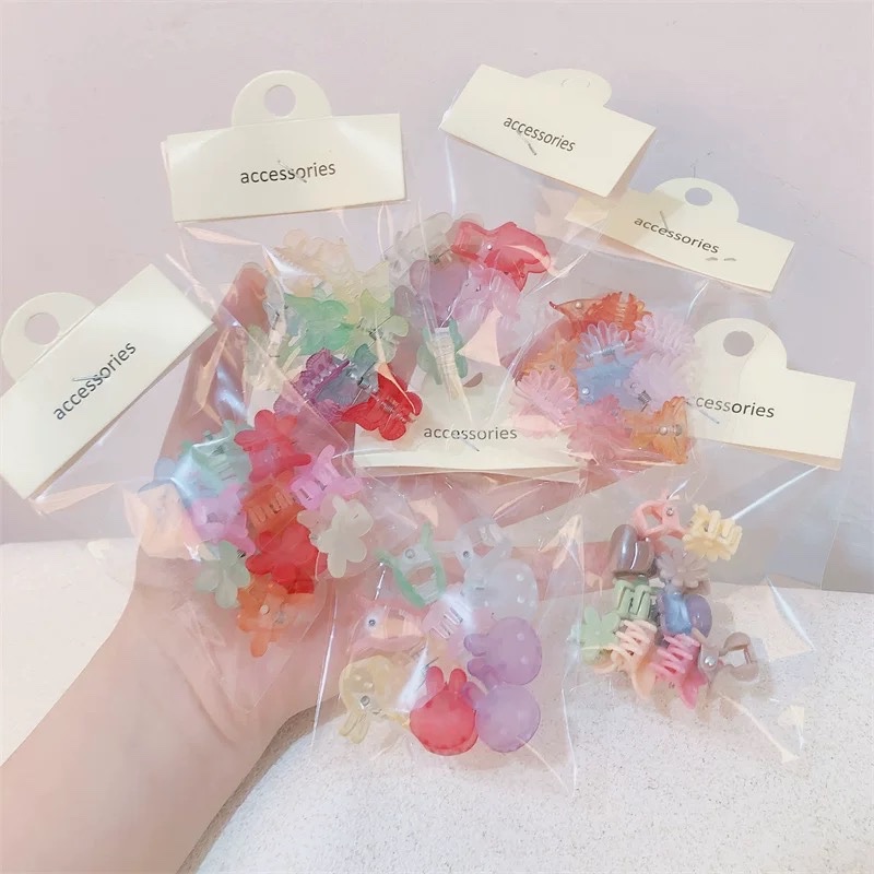Set 10-15 gắp nhí mini 2cm màu sắc 1587