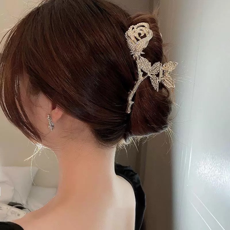 Gắp sắt hoa hồng ngọc 4457