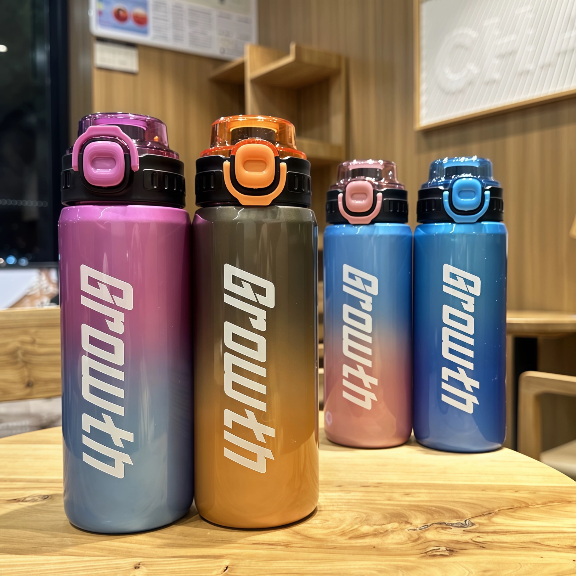 Bình nước nhựa growth 800ml 232