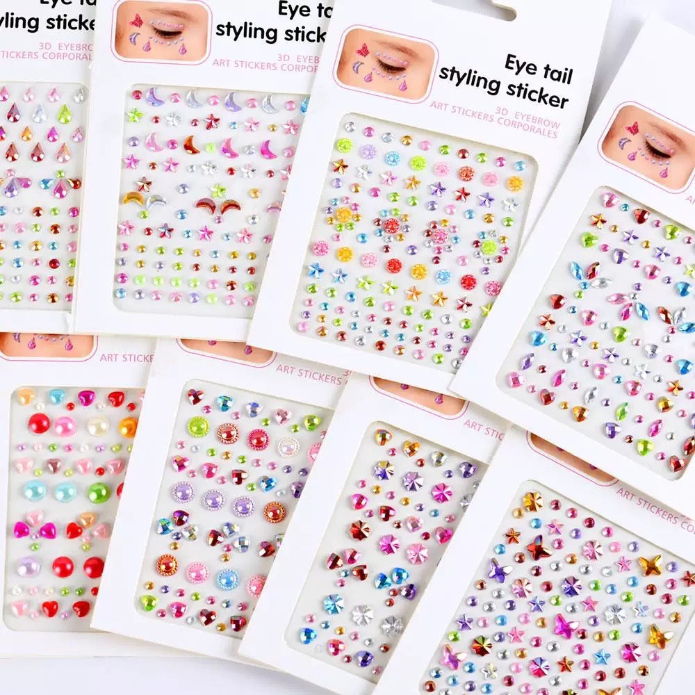 Sticker đính đá trang điểm 1575