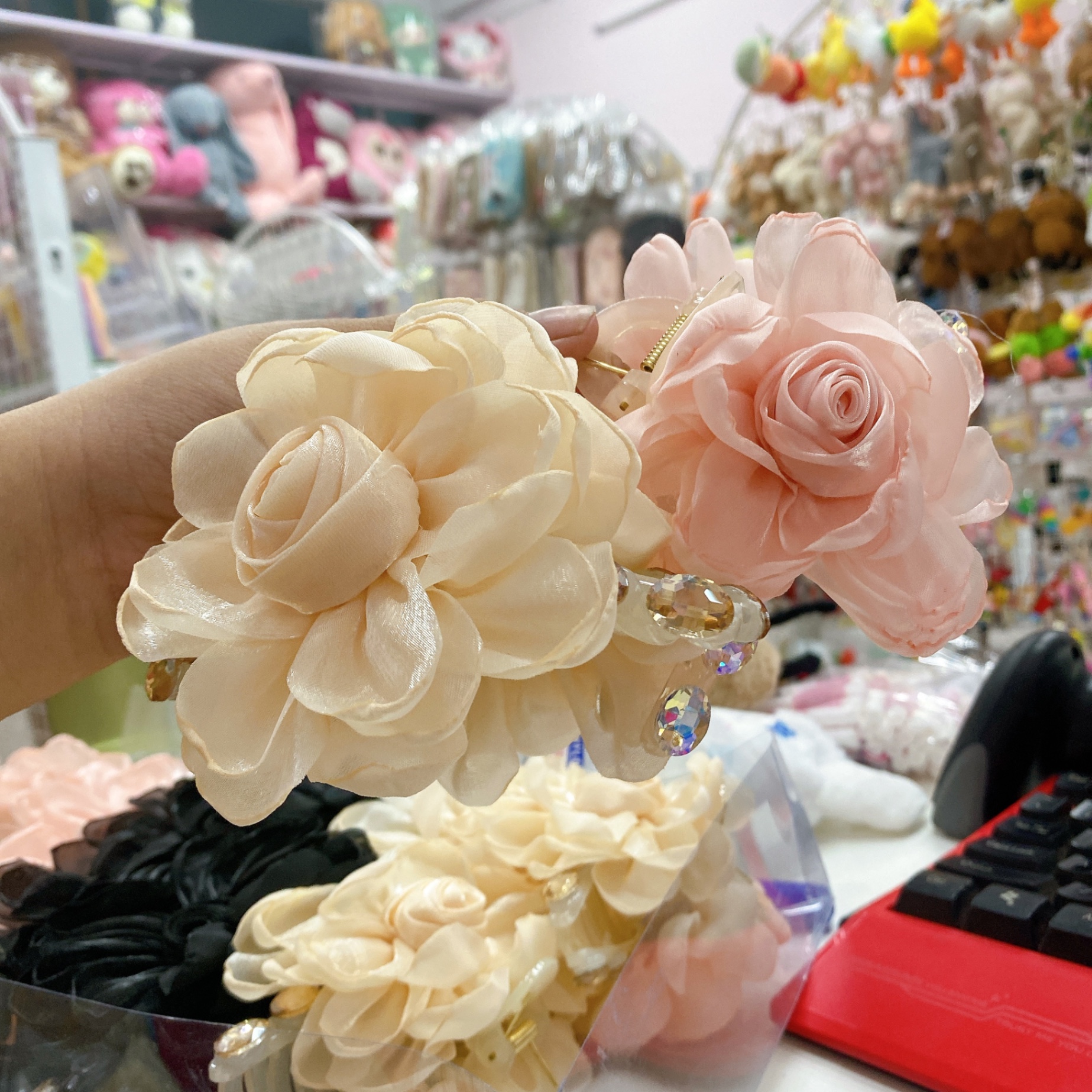 Gắp hoa voan lớn 4492
