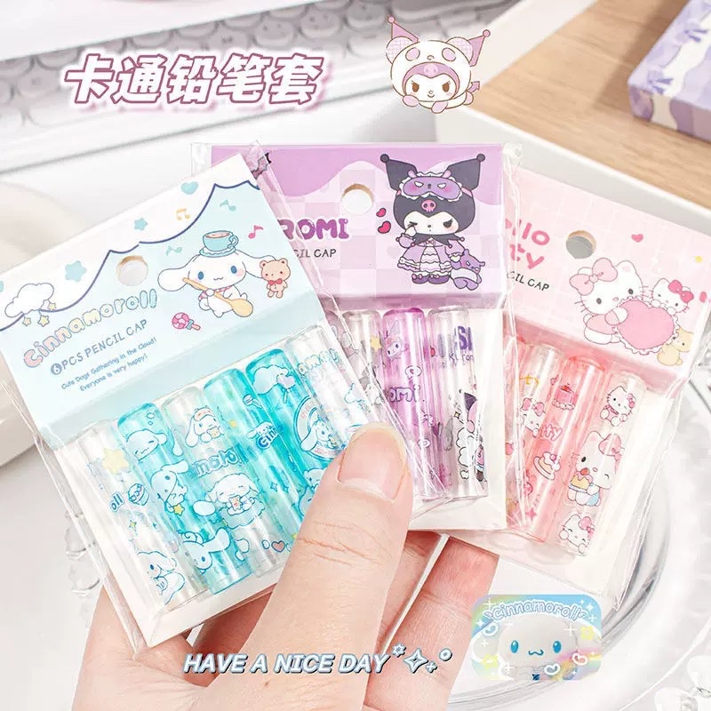 Set 6 nắp bút sơ cua 198