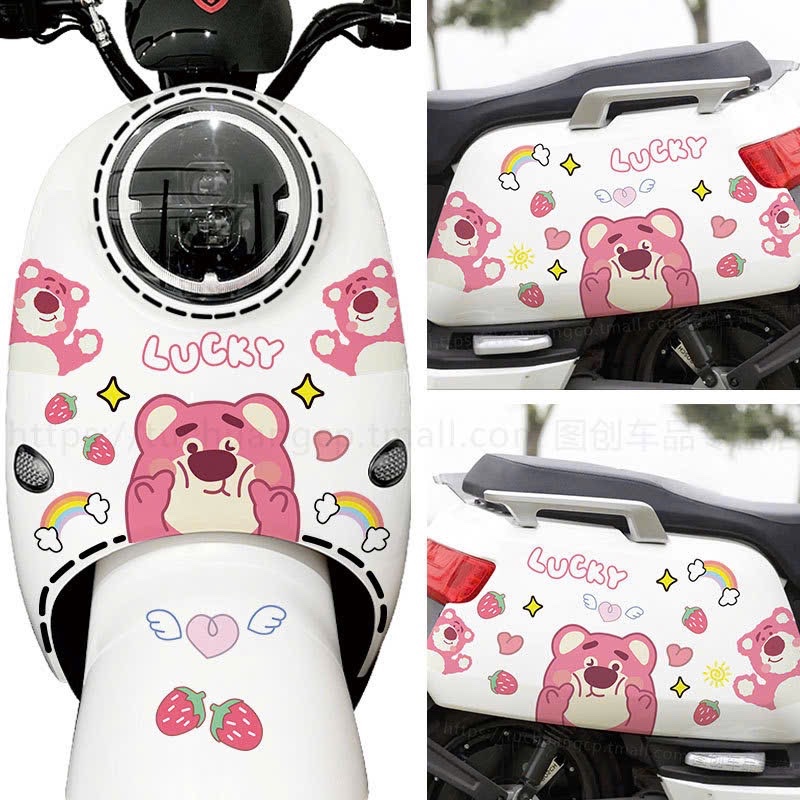 Decal sticker dán xe cute 760
