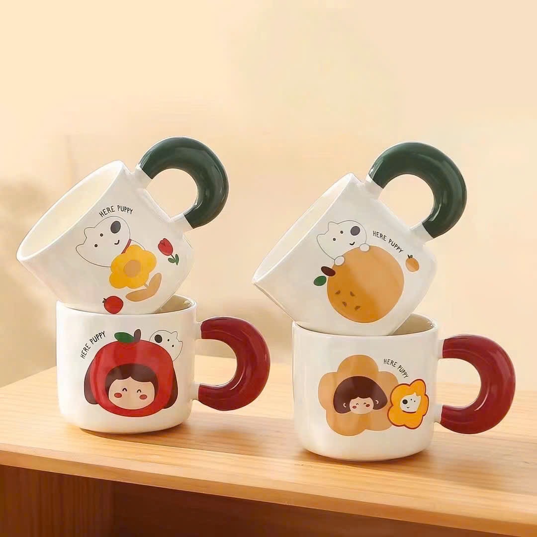 Cốc sứ hoa quả 233