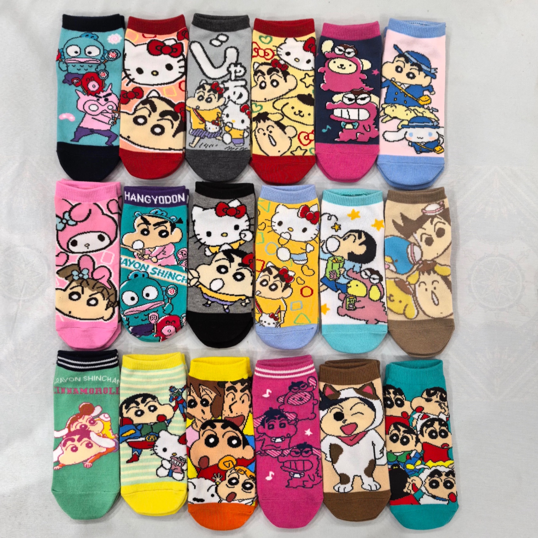 Tất lười hoạt hình các mẫu 1009