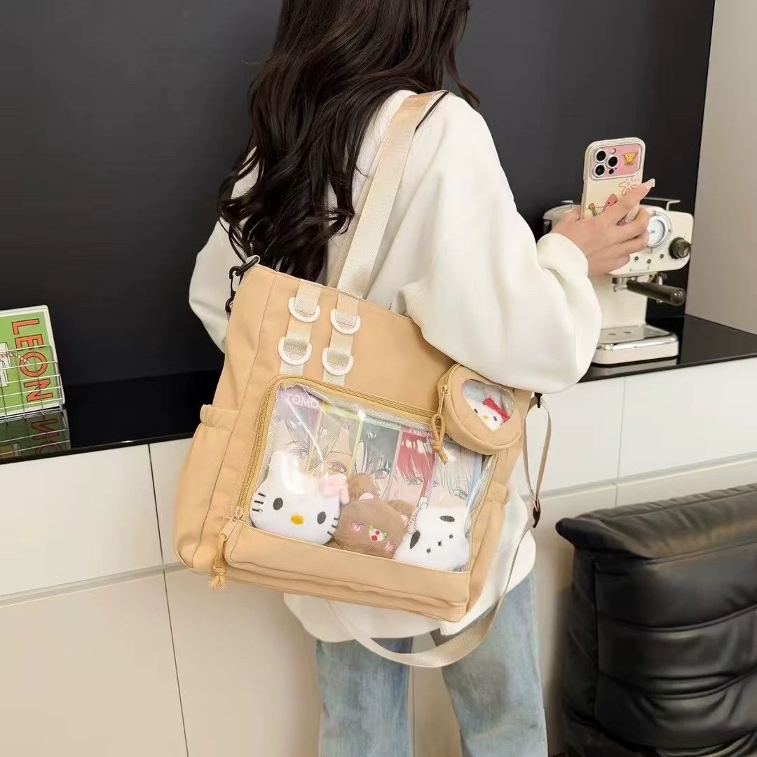 Túi đeo chéo lớn kèm pk hello kitty 939