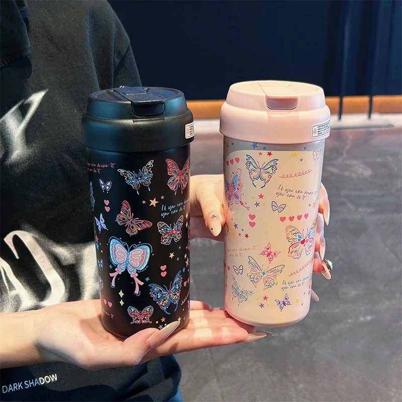 Ly giữ nhiệt bướm 500ml 238