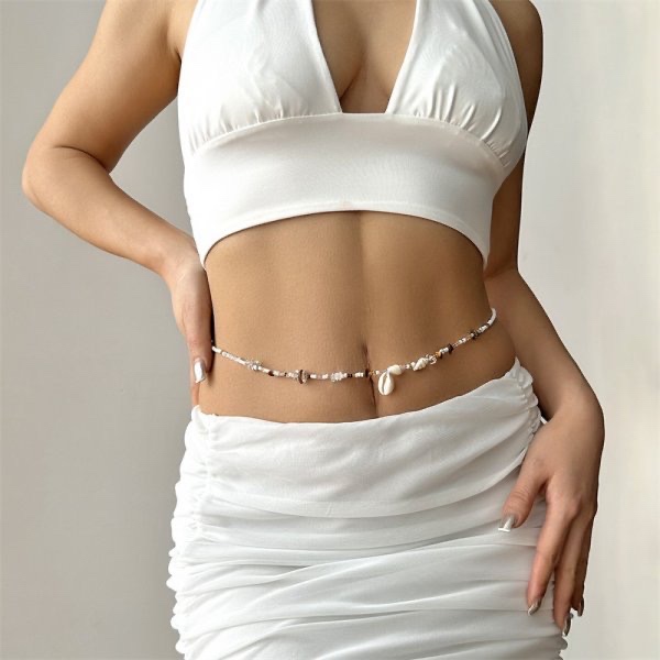 Belt bụng charm biển 402