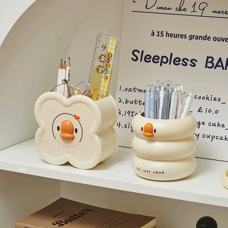 Ống đựng để bàn hình vịt 655