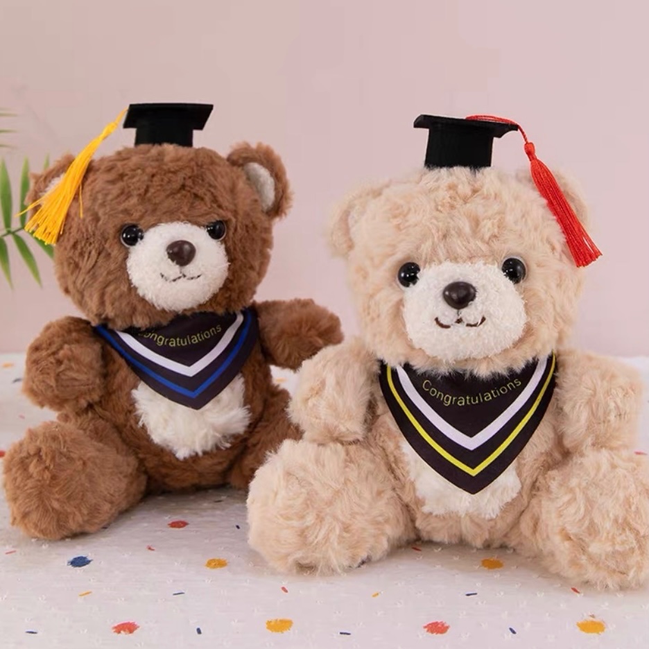 Gấu bông gấu tốt nghiệp 25cm 983