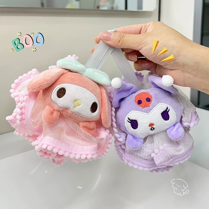 Bông tắm ren bông sanrio 659