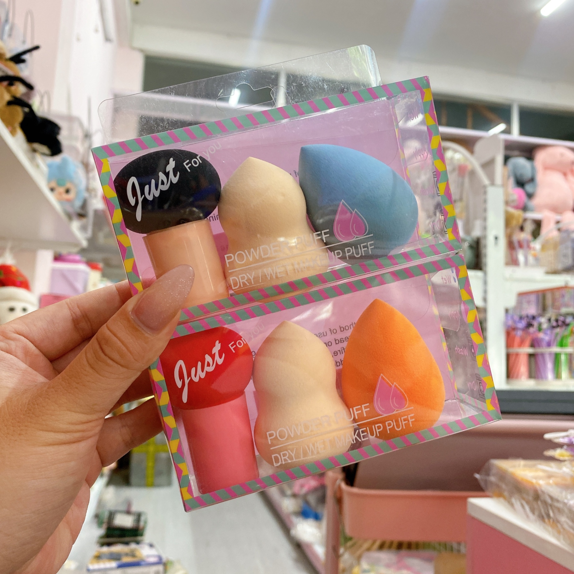 Set 3 bông mút phấn 1599