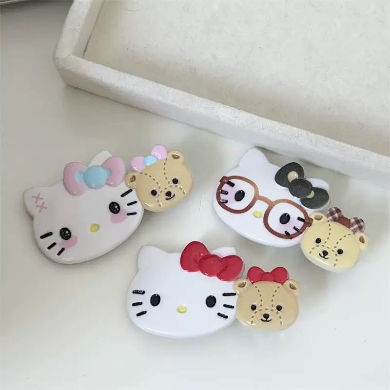 Set 2 kẹp hello kitty 1612
